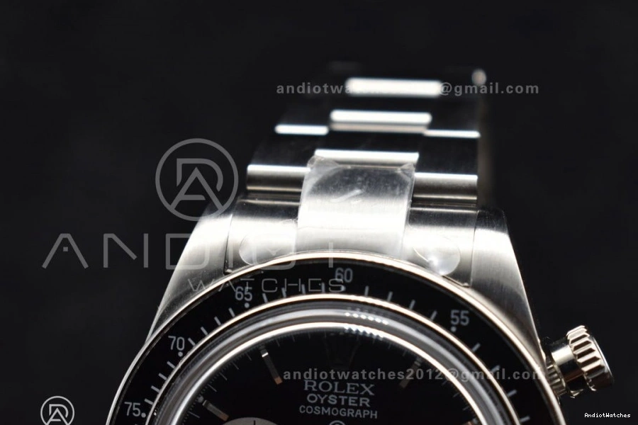 Daytona on SS Dial ADGF SS Edition 825 Black White Bracelet Best Comfortable A 1114